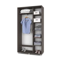 РОЛАНД Шкаф-купе Анкор темный (450*1200) Р421 в Магнитогорске - magnitogorsk.mebel24.online | фото 2
