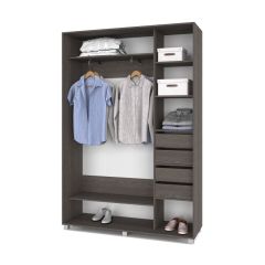 РОЛАНД Шкаф-купе Анкор темный (450*1600) Р461 в Магнитогорске - magnitogorsk.mebel24.online | фото 5