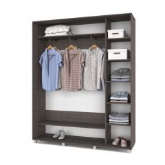 РОЛАНД Шкаф-купе Анкор темный (450*1800) Р481 в Магнитогорске - magnitogorsk.mebel24.online | фото 2