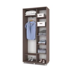 РОЛАНД Шкаф-купе Шимо темный (450*1000) Р401 в Магнитогорске - magnitogorsk.mebel24.online | фото 3