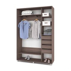 РОЛАНД Шкаф-купе Шимо темный (450*1100) Р411 в Магнитогорске - magnitogorsk.mebel24.online | фото 4