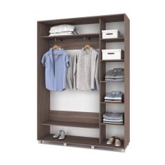 РОЛАНД Шкаф-купе Шимо темный (450*1600) Р461 в Магнитогорске - magnitogorsk.mebel24.online | фото 3
