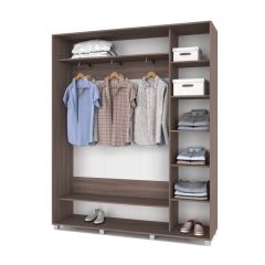 РОЛАНД Шкаф-купе Шимо темный (450*1800) Р481 в Магнитогорске - magnitogorsk.mebel24.online | фото 2