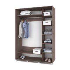 РОЛАНД Шкаф-купе Шимо темный (600*1700) Р671 в Магнитогорске - magnitogorsk.mebel24.online | фото 2