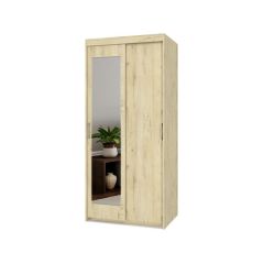 ТОМАС Шкаф-купе с зеркалом Ирландский дуб Т22 в Магнитогорске - magnitogorsk.mebel24.online | фото