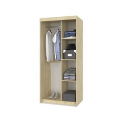 ТОМАС Шкаф-купе с зеркалом Ирландский дуб Т22 в Магнитогорске - magnitogorsk.mebel24.online | фото 2