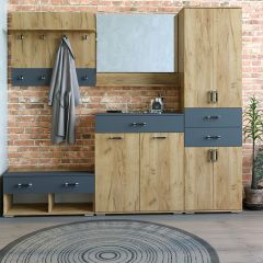 Шкаф с ящиками НКМ Бостон Секция 6 в Магнитогорске - magnitogorsk.mebel24.online | фото 2