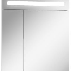 Шкаф-зеркало Аврора 65 с подсветкой LED Домино (DV8006HZ) в Магнитогорске - magnitogorsk.mebel24.online | фото