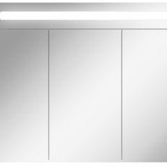 Шкаф-зеркало Аврора 85 с подсветкой LED Домино (DV8010HZ) в Магнитогорске - magnitogorsk.mebel24.online | фото 4