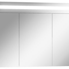 Шкаф-зеркало Аврора 90 с подсветкой LED Домино (DV8011HZ) в Магнитогорске - magnitogorsk.mebel24.online | фото