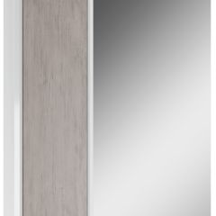 Шкаф-зеркало Uno 60 Дуб серый левый/правый Домино (DU1503HZ) в Магнитогорске - magnitogorsk.mebel24.online | фото 2