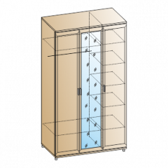 Спальня Мелисса композиция 3 (Ясень Асахи) в Магнитогорске - magnitogorsk.mebel24.online | фото 4