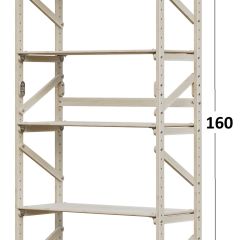 Стеллаж Конструктор Арт.С1600-1 в Магнитогорске - magnitogorsk.mebel24.online | фото 2
