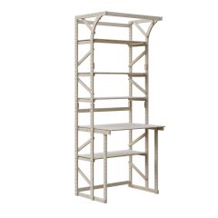 Стеллаж+стол со стойкой Конструктор Арт.СRСт2-1 в Магнитогорске - magnitogorsk.mebel24.online | фото