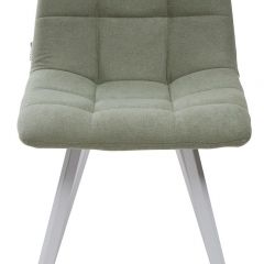 Стул CHILLI SQUARE UF860-11B мятный, ткань/ белый каркас М-City в Магнитогорске - magnitogorsk.mebel24.online | фото 3