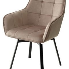 Стул MAVERICK 360 град. поворот. BLUVEL-40 BEIGE/ черный каркас, М-City в Магнитогорске - magnitogorsk.mebel24.online | фото