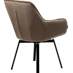 Стул MAVERICK 360 град. поворот. BLUVEL-40 BEIGE/ черный каркас, М-City в Магнитогорске - magnitogorsk.mebel24.online | фото 2
