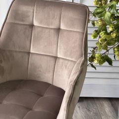 Стул MAVERICK 360 град. поворот. BLUVEL-40 BEIGE/ черный каркас, М-City в Магнитогорске - magnitogorsk.mebel24.online | фото 6