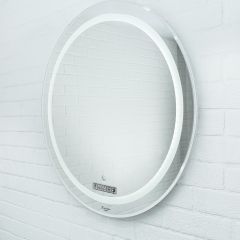 Зеркало Gia 75 white с подсветкой Sansa (SGa1044Z) в Магнитогорске - magnitogorsk.mebel24.online | фото 2