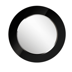 Зеркало круглое черный (РМ/02) в Магнитогорске - magnitogorsk.mebel24.online | фото
