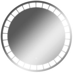 Зеркало Маскат 700х700 с подсветкой Домино (GL7057Z) в Магнитогорске - magnitogorsk.mebel24.online | фото 1