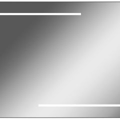 Зеркало Ray 90 black с подсветкой Sansa (SR1036Z) в Магнитогорске - magnitogorsk.mebel24.online | фото