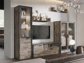 Амели Полка (Дуб Юкон-Бетон темный) в Магнитогорске - magnitogorsk.mebel24.online | фото 2