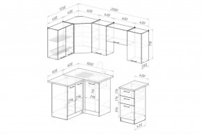 АСАЯ Кухонный гарнитур Оптима 5 (1200*2000 мм) в Магнитогорске - magnitogorsk.mebel24.online | фото 2