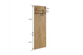 БОДРУМ Прихожая (модульная) дуб крафт золотой в Магнитогорске - magnitogorsk.mebel24.online | фото 2
