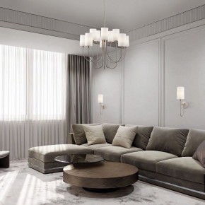 Бра Eurosvet Abbey 60164/1 никель в Магнитогорске - magnitogorsk.mebel24.online | фото 2