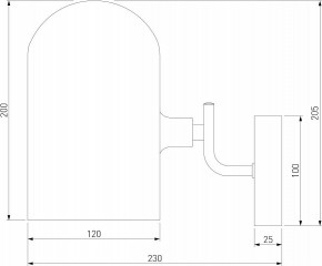 Бра Eurosvet Bambola 60157/1 латунь в Магнитогорске - magnitogorsk.mebel24.online | фото 4
