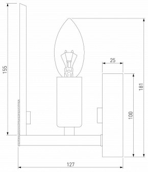 Бра Eurosvet Marble 60158/1 латунь в Магнитогорске - magnitogorsk.mebel24.online | фото 3