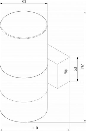 Бра Eurosvet Watford 40021/1 LED хром/дымчатый в Магнитогорске - magnitogorsk.mebel24.online | фото 2