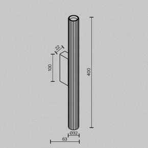 Бра Maytoni Calipso C082WL-12W2.7K-B в Магнитогорске - magnitogorsk.mebel24.online | фото 4