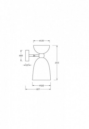 Бра Maytoni Cloches MOD113WL-01W в Магнитогорске - magnitogorsk.mebel24.online | фото 3