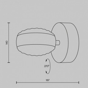 Бра Maytoni Mind MOD299WL-L10BC3K в Магнитогорске - magnitogorsk.mebel24.online | фото 4