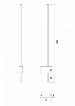 Бра Maytoni Pars C070WL-L6GB3K в Магнитогорске - magnitogorsk.mebel24.online | фото 3