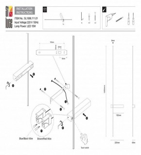 Бра ST-Luce Astente SL1589.111.01 в Магнитогорске - magnitogorsk.mebel24.online | фото 4