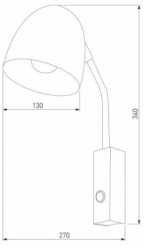 Бра TK Lighting Soho 4167 Soho Black в Магнитогорске - magnitogorsk.mebel24.online | фото 2