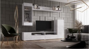 ДАЛЛАС Гостиная (модульная) цемент светлый в Магнитогорске - magnitogorsk.mebel24.online | фото