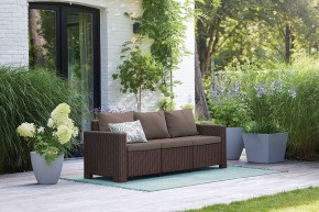 Диван Калифорния 3-х местный (California 3 Sofa), коричневый в Магнитогорске - magnitogorsk.mebel24.online | фото 1