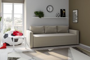 Диван-кровать Вало светло-серый, ткань рогожка в Магнитогорске - magnitogorsk.mebel24.online | фото 2