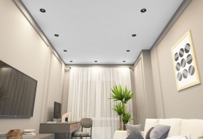 DK2120-BK Встраиваемый светильник, IP 20, 50 Вт, GU10, черный, алюминий в Магнитогорске - magnitogorsk.mebel24.online | фото 2