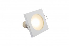DK3014-WH Встраиваемый светильник влагозащ., IP 44, 50 Вт, GU10, белый, алюминий в Магнитогорске - magnitogorsk.mebel24.online | фото 3