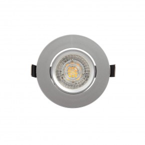 DK3020-CM Встраиваемый светильник, IP 20, 10 Вт, GU5.3, LED, серый, пластик в Магнитогорске - magnitogorsk.mebel24.online | фото 1