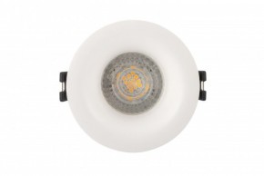 DK3024-WH Встраиваемый светильник, IP 20, 10 Вт, GU5.3, LED, белый, пластик в Магнитогорске - magnitogorsk.mebel24.online | фото 1