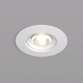 DK3028-WH Встраиваемый светильник, IP 20, 10 Вт, GU5.3, LED, белый, пластик в Магнитогорске - magnitogorsk.mebel24.online | фото 1