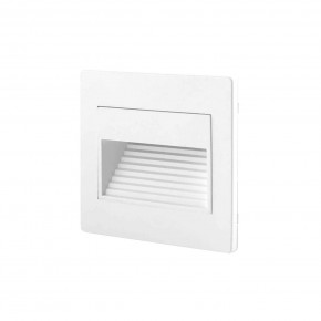 DK3050-WH Светильник встраиваемый в стену, IP 20, LED 3000, 1 Вт, белый, пластик в Магнитогорске - magnitogorsk.mebel24.online | фото 1