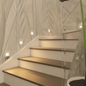 DK3050-WH Светильник встраиваемый в стену, IP 20, LED 3000, 1 Вт, белый, пластик в Магнитогорске - magnitogorsk.mebel24.online | фото 9