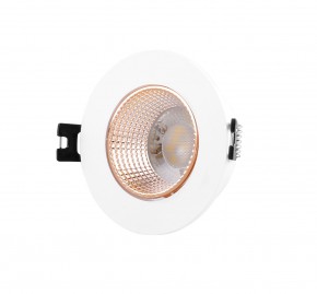 DK3061-WBR Встраиваемый светильник, IP 20, 10 Вт, GU5.3, LED, белый/бронзовый, пластик в Магнитогорске - magnitogorsk.mebel24.online | фото 1